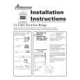 WHIRLPOOL ACF3325AW Installation Manual WHIRLPOOL ACF3325AW Installation Manual