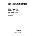 CANON GP160\F\DF Service Manual CANON GP160\F\DF Service Manual