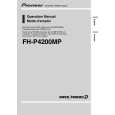 PIONEER FH-P4200MP Owners Manual PIONEER FH-P4200MP Owners Manual