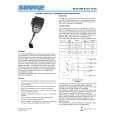 SHURE 596LB Owners Manual SHURE 596LB Owners Manual