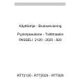 ROSENLEW RTT2020 Owners Manual ROSENLEW RTT2020 Owners Manual