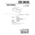 SONY CDX-5N54G Service Manual SONY CDX-5N54G Service Manual