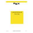 REX-ELECTROLUX TS12XE Owners Manual REX-ELECTROLUX TS12XE Owners Manual