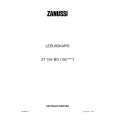 ZANUSSI ZT 194 BO Owners Manual ZANUSSI ZT 194 BO Owners Manual