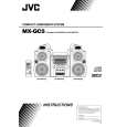 JVC MX-GC5 for UJ Owners Manual JVC MX-GC5 for UJ Owners Manual