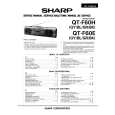 SHARP QTF60H/E Service Manual SHARP QTF60H/E Service Manual