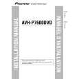 PIONEER AVH-7600DVD Service Manual PIONEER AVH-7600DVD Service Manual