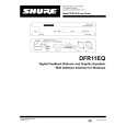 SHURE DFR11EQ VERSION 3 Owners Manual SHURE DFR11EQ VERSION 3 Owners Manual