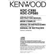 KENWOOD KDCCPS85 Owners Manual KENWOOD KDCCPS85 Owners Manual