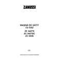 ZANUSSI ZC542TS Owners Manual ZANUSSI ZC542TS Owners Manual