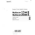 SONY GDM-20SE2T Owners Manual SONY GDM-20SE2T Owners Manual