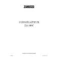 ZANUSSI ZA100C Owners Manual ZANUSSI ZA100C Owners Manual