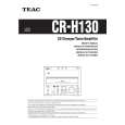 TEAC CRH130 Owners Manual TEAC CRH130 Owners Manual
