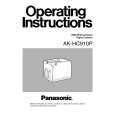 PANASONIC AKHC910 Owners Manual PANASONIC AKHC910 Owners Manual