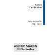 ARTHUR MARTIN ELECTROLUX ASF1632 Owners Manual ARTHUR MARTIN ELECTROLUX ASF1632 Owners Manual