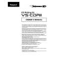 ROLAND VS-CDRII Owners Manual ROLAND VS-CDRII Owners Manual