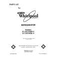 WHIRLPOOL ET14DCXRWR0 Parts Catalog WHIRLPOOL ET14DCXRWR0 Parts Catalog