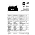 DUAL CS5031 Service Manual DUAL CS5031 Service Manual