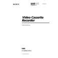 SONY EV-S9000E Owners Manual SONY EV-S9000E Owners Manual