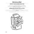 WHIRLPOOL KSRL25FRBT00 Owners Manual WHIRLPOOL KSRL25FRBT00 Owners Manual