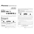 PIONEER DVR-109CH/BXV/CN Owners Manual PIONEER DVR-109CH/BXV/CN Owners Manual