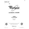 WHIRLPOOL LA5580XMW0 Parts Catalog WHIRLPOOL LA5580XMW0 Parts Catalog