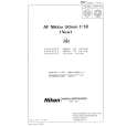 NIKON JAA00903 Parts Catalog NIKON JAA00903 Parts Catalog