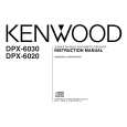 KENWOOD DPX6030 Owners Manual KENWOOD DPX6030 Owners Manual