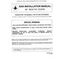 WHIRLPOOL CGW3330ADW Installation Manual WHIRLPOOL CGW3330ADW Installation Manual
