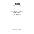 ZANUSSI CZC16/9FA Owners Manual ZANUSSI CZC16/9FA Owners Manual