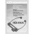 SENNHEISER HDI 416 K Owners Manual SENNHEISER HDI 416 K Owners Manual