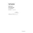 CANON NP4080 Parts Catalog CANON NP4080 Parts Catalog