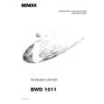 TRICITY BENDIX BWD1011 Owners Manual TRICITY BENDIX BWD1011 Owners Manual