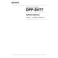 SONY DPPSV77 VOLUME 1 Service Manual SONY DPPSV77 VOLUME 1 Service Manual