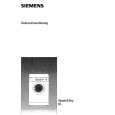 SIEMENS WD61430 Owners Manual SIEMENS WD61430 Owners Manual