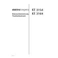 ELECTROLUX KT3154 Owners Manual ELECTROLUX KT3154 Owners Manual