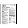 KENWOOD KRC101 Owners Manual KENWOOD KRC101 Owners Manual
