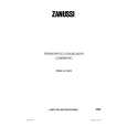 ZANUSSI ZNB34NVX Owners Manual ZANUSSI ZNB34NVX Owners Manual