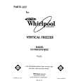 WHIRLPOOL EV190NXWW02 Parts Catalog WHIRLPOOL EV190NXWW02 Parts Catalog