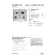 WHIRLPOOL HB G21 S Quick Start WHIRLPOOL HB G21 S Quick Start