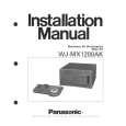 PANASONIC WJMX1200A Owners Manual PANASONIC WJMX1200A Owners Manual
