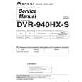 PIONEER DVR-940HX-S/WVXK5 Service Manual PIONEER DVR-940HX-S/WVXK5 Service Manual