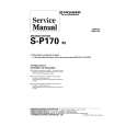 PIONEER SP170/XE Service Manual PIONEER SP170/XE Service Manual