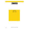 ZANUSSI ZHC940N Owners Manual ZANUSSI ZHC940N Owners Manual