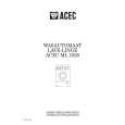 ACEC ML1020 Owners Manual ACEC ML1020 Owners Manual