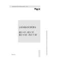 REX-ELECTROLUX RLV4F Owners Manual REX-ELECTROLUX RLV4F Owners Manual