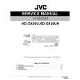 JVC KD-G426U Service Manual JVC KD-G426U Service Manual