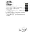 HITACHI PJTX100 Owners Manual HITACHI PJTX100 Owners Manual