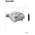 SHARP FO210 Owners Manual SHARP FO210 Owners Manual