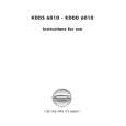 WHIRLPOOL KDDS 6010 Owners Manual WHIRLPOOL KDDS 6010 Owners Manual